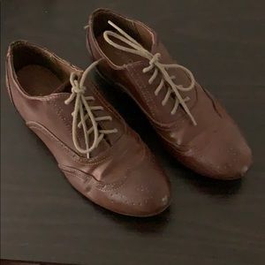 Brown Oxfords